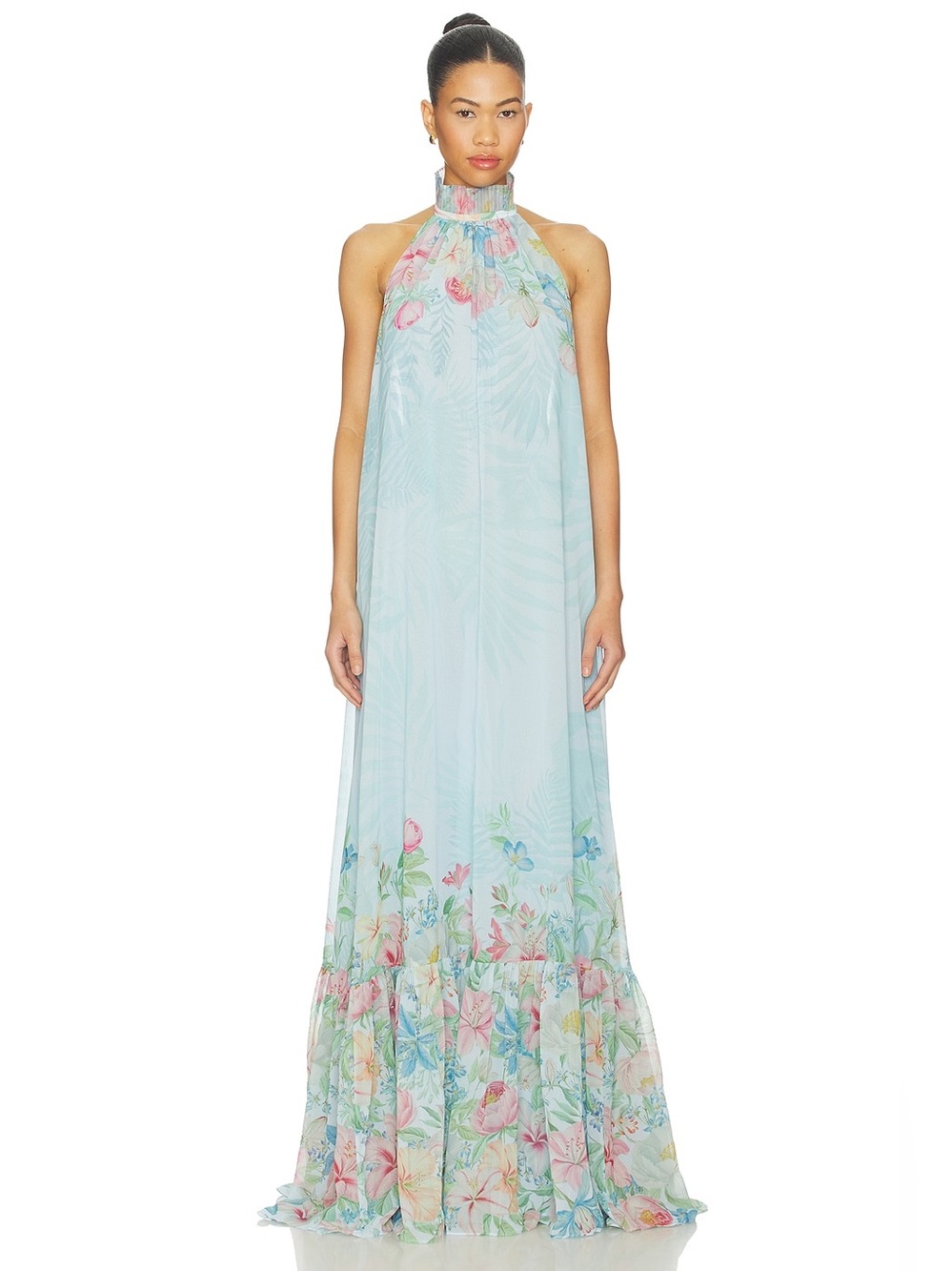 Retrofete
Francy Dress in Bleu Fleur Tropicale - Picture 2 of 3